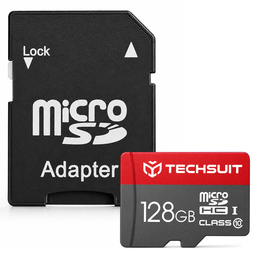 Paměťová karta microSDXC Techsuit THCM26, 128GB, Třída 10, s adaptérem