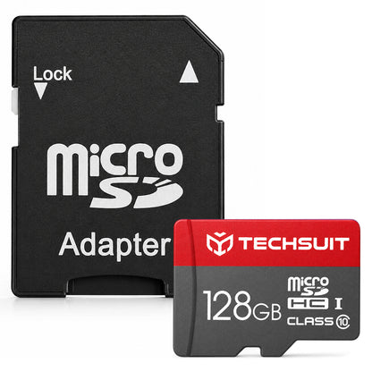 Paměťová karta microSDXC Techsuit THCM26, 128GB, Třída 10, s adaptérem
