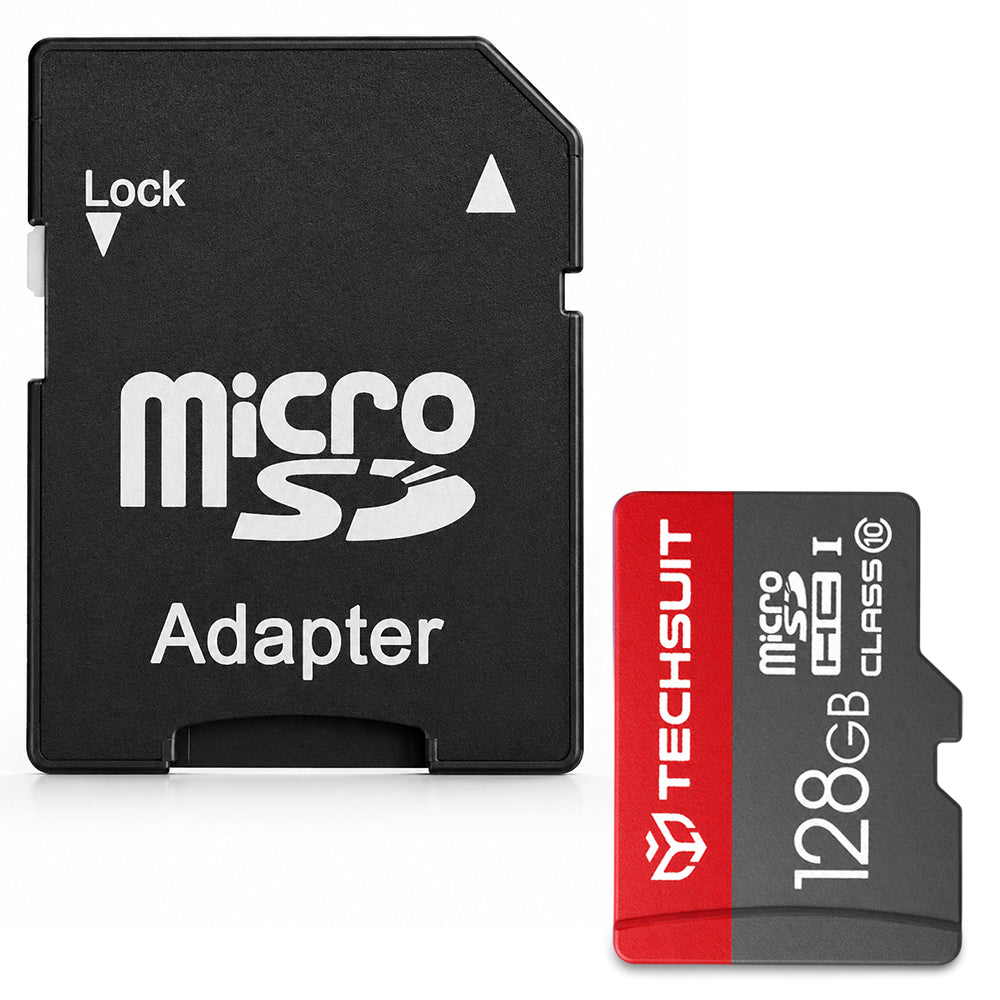 Paměťová karta microSDXC Techsuit THCM26, 128GB, Třída 10, s adaptérem