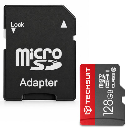 Paměťová karta microSDXC Techsuit THCM26, 128GB, Třída 10, s adaptérem