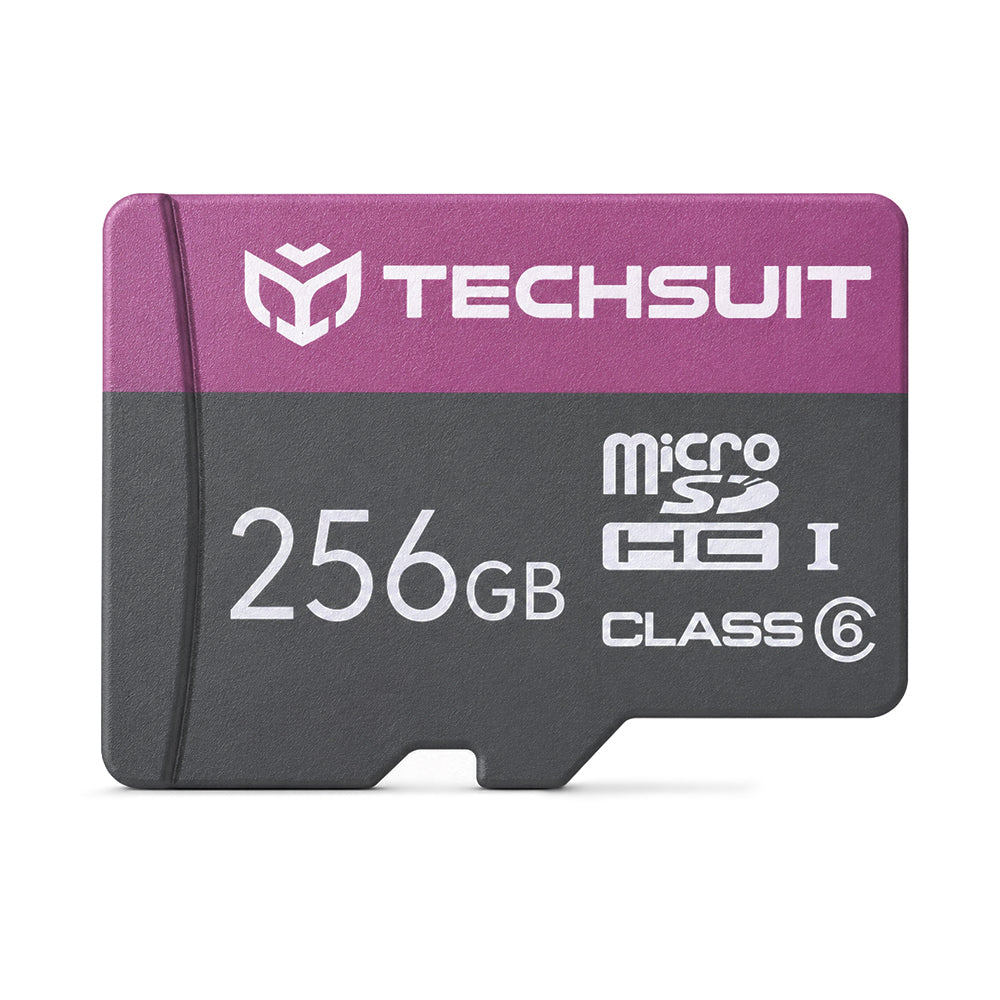 Paměťová karta microSDXC Techsuit THCM27, 256GB, Třída 6, s adaptérem