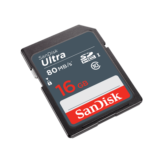 Paměťová karta SDHC SanDisk Ultra, 16Gb, Třída 10 SDSDUNS-016G-GN3IN