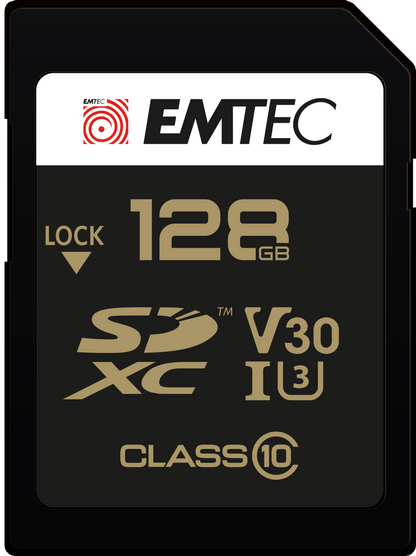 Paměťová karta SDXC Emtec SpeedIn Pro, 128Gb, Třída 10 / UHS-1 U3 ECMSD128GXC10SP