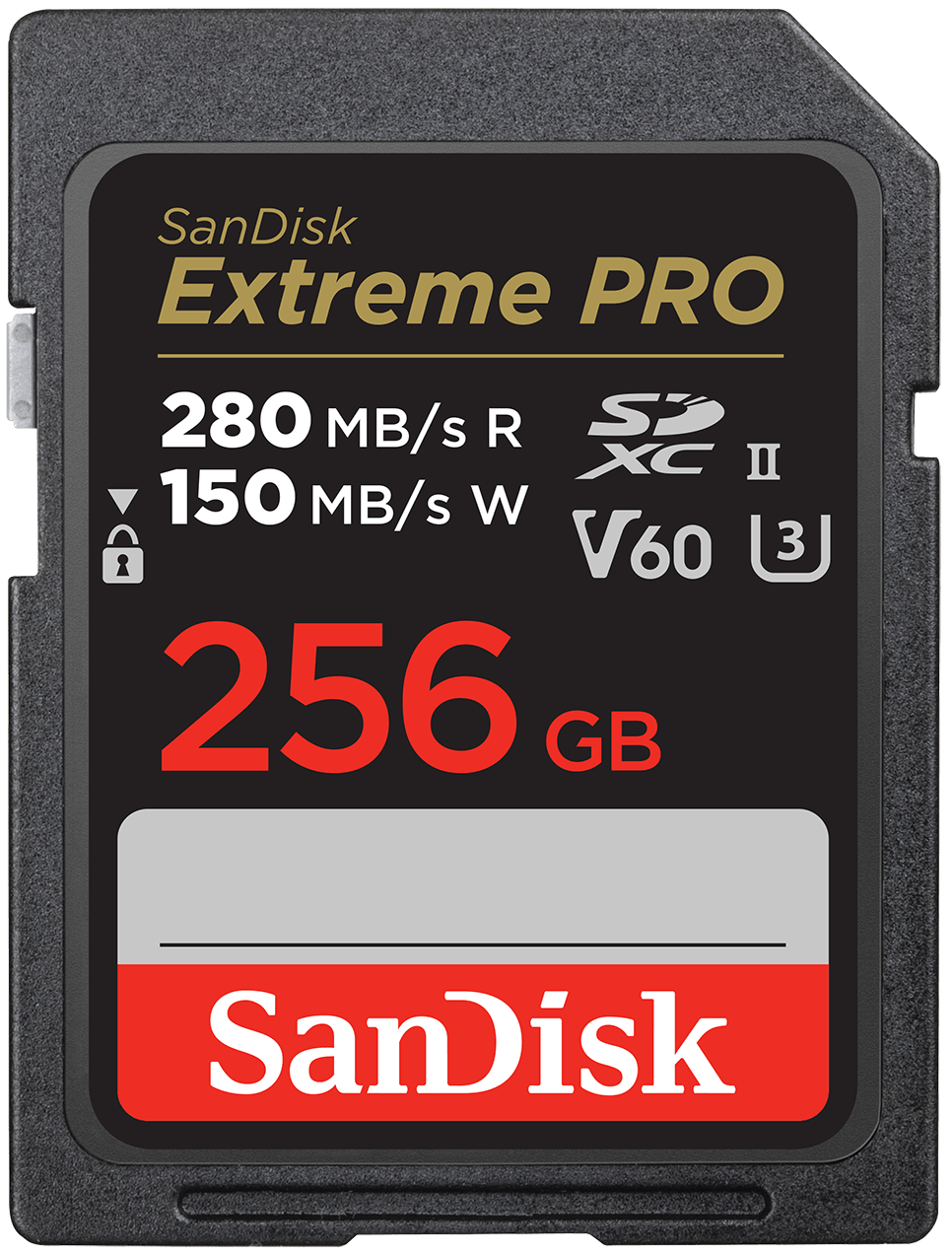 Paměťová karta SDXC SanDisk Extreme Pro, 256GB, Třída 10 / UHS-2 U3 SDSDXEP-256G-GN4IN