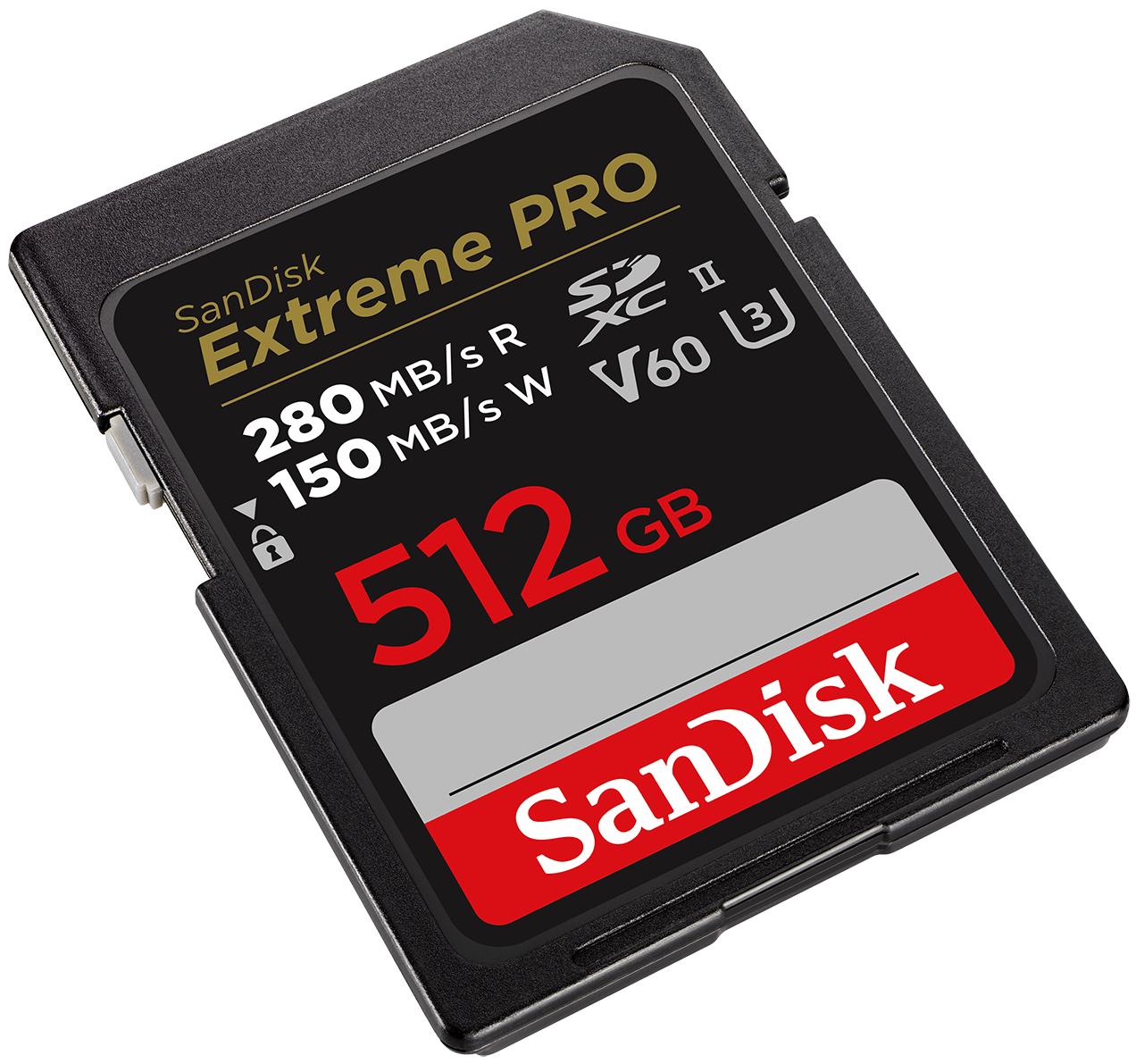 Paměťová karta SDXC SanDisk Extreme Pro, 512GB, Třída 10 / UHS-2 U3 SDSDXEP-512G-GN4IN