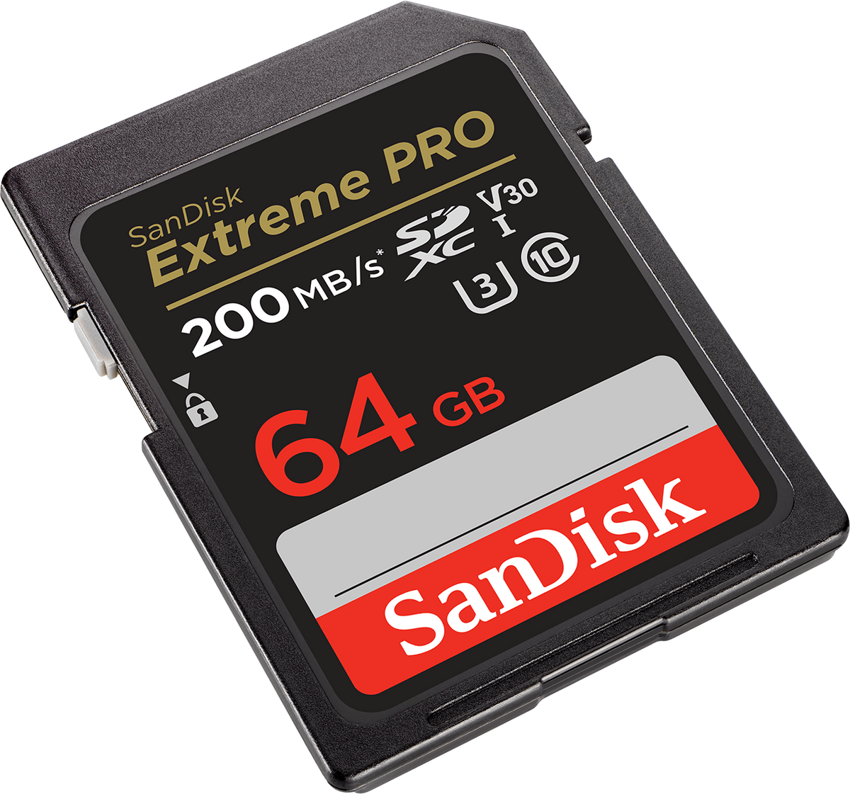 Paměťová karta SDXC SanDisk Extreme Pro, 64Gb, Třída 10 / UHS-1 U3 SDSDXXU-064G-GN4IN
