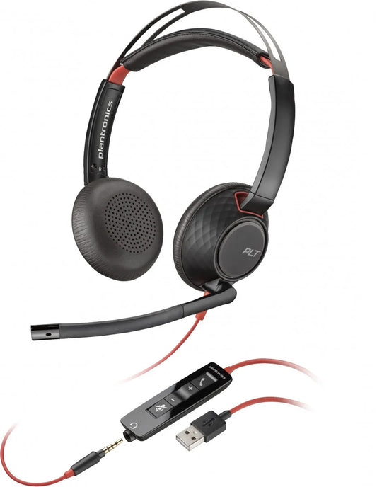 Sluchátka Call Center USB-C HP Poly Blackwire C5220, černá 80R97AA