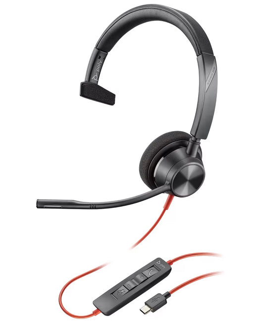 Sluchátka Call Center USB-C HP Poly Blackwire C3310, černá 8X215AA