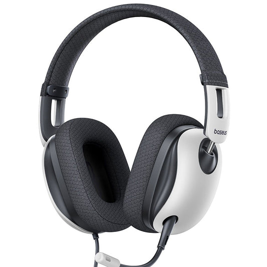 Sluchátka 3.5mm Baseus GoPlay 1 Max, Bílé A00181002213-00