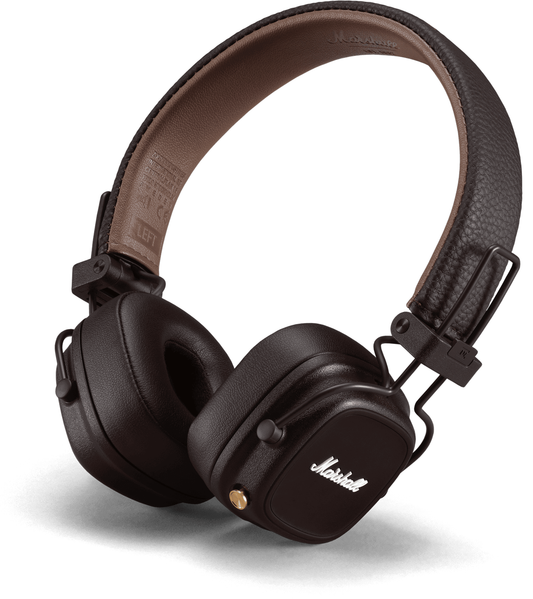 Handsfree Bluetooth Marshall Major IV, A2DP, Hnědá