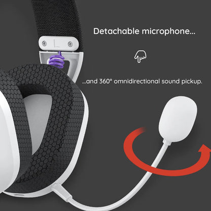 Bezdrátová herní sluchátka HAVIT Fuxi-H3, šedá