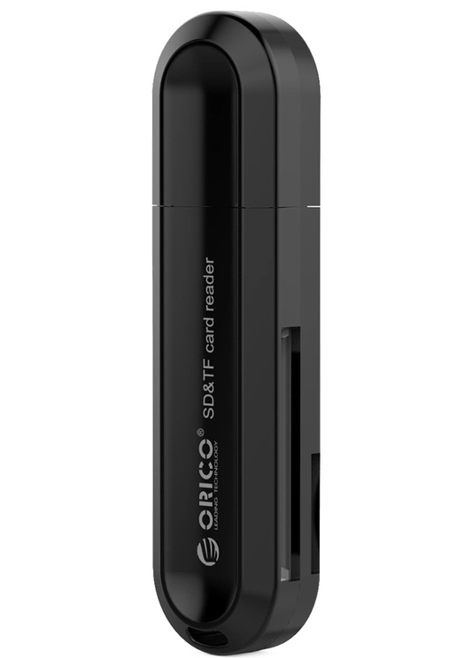 Čtečka karet USB 3.0 Orico CRS21, SD - microSD, černá