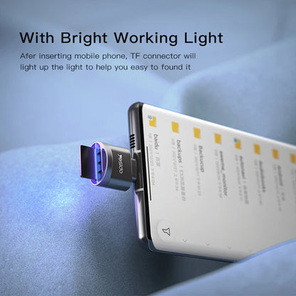 Čtečka karet USB-C Yesido GS19, USB-A (OTG) - microSD, šedá