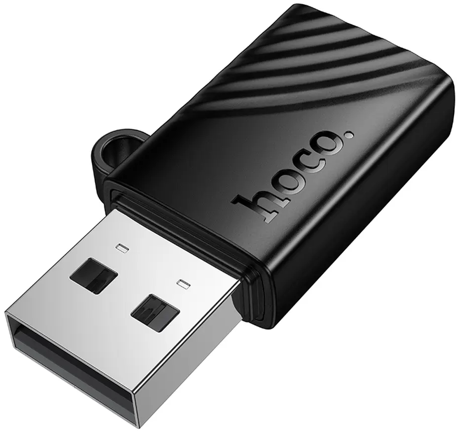 Čtečka karet USB HOCO HB53, microSD, černá
