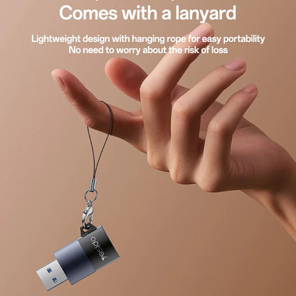 Čtečka karet USB Yesido GS36, microSD, černá