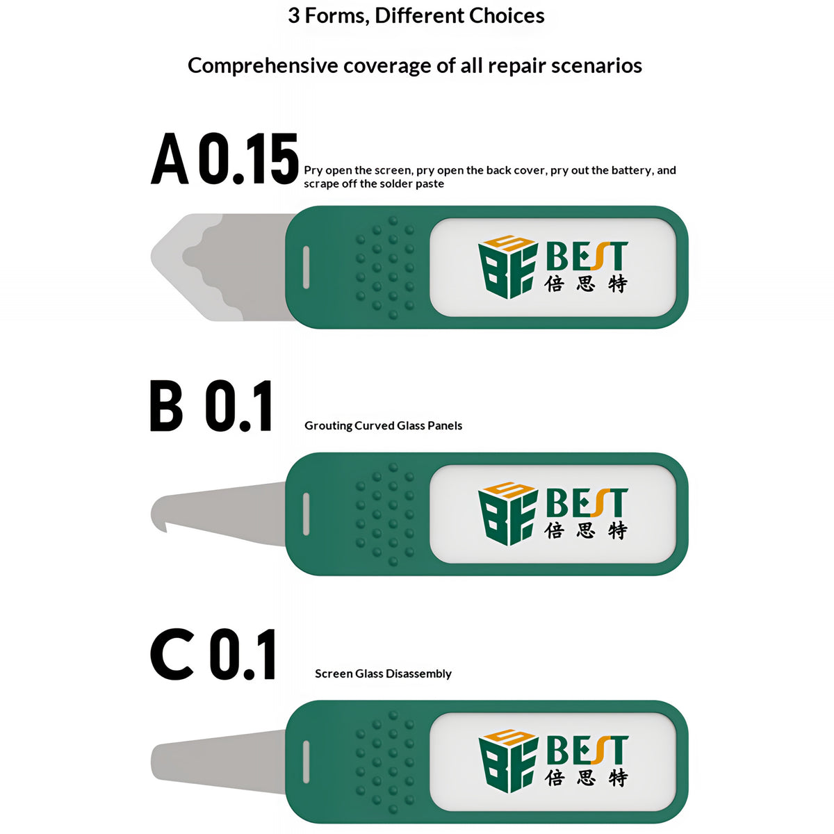 Kovové sponky Best BST-146, 3v1