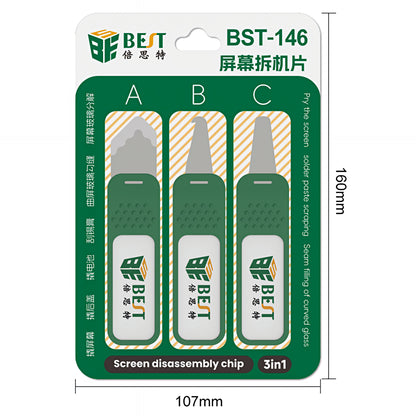 Kovové sponky Best BST-146, 3v1