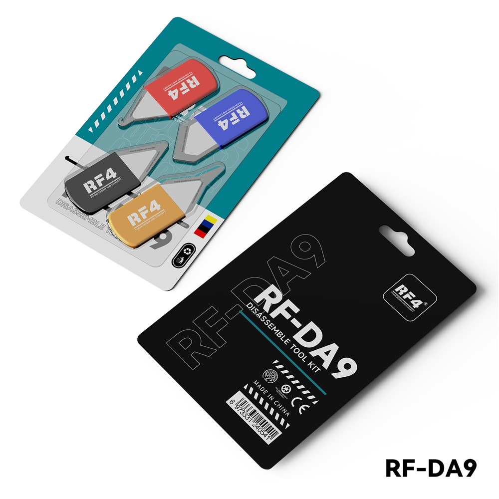 Kovové sponky RF4 RF-DA12, 4v1