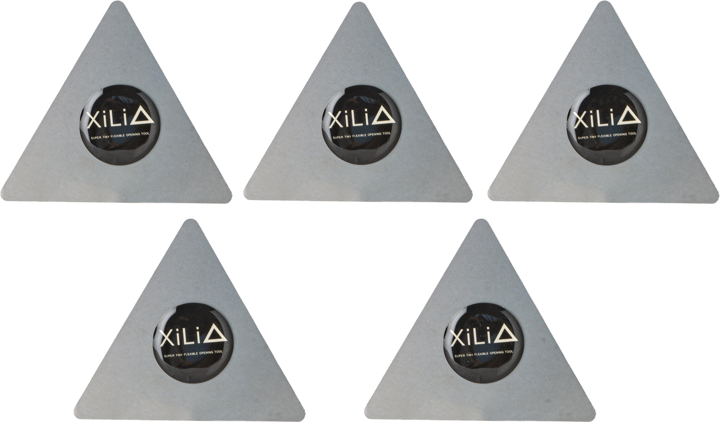 Kovové sponky Xili Triangle, sada 5 kusů