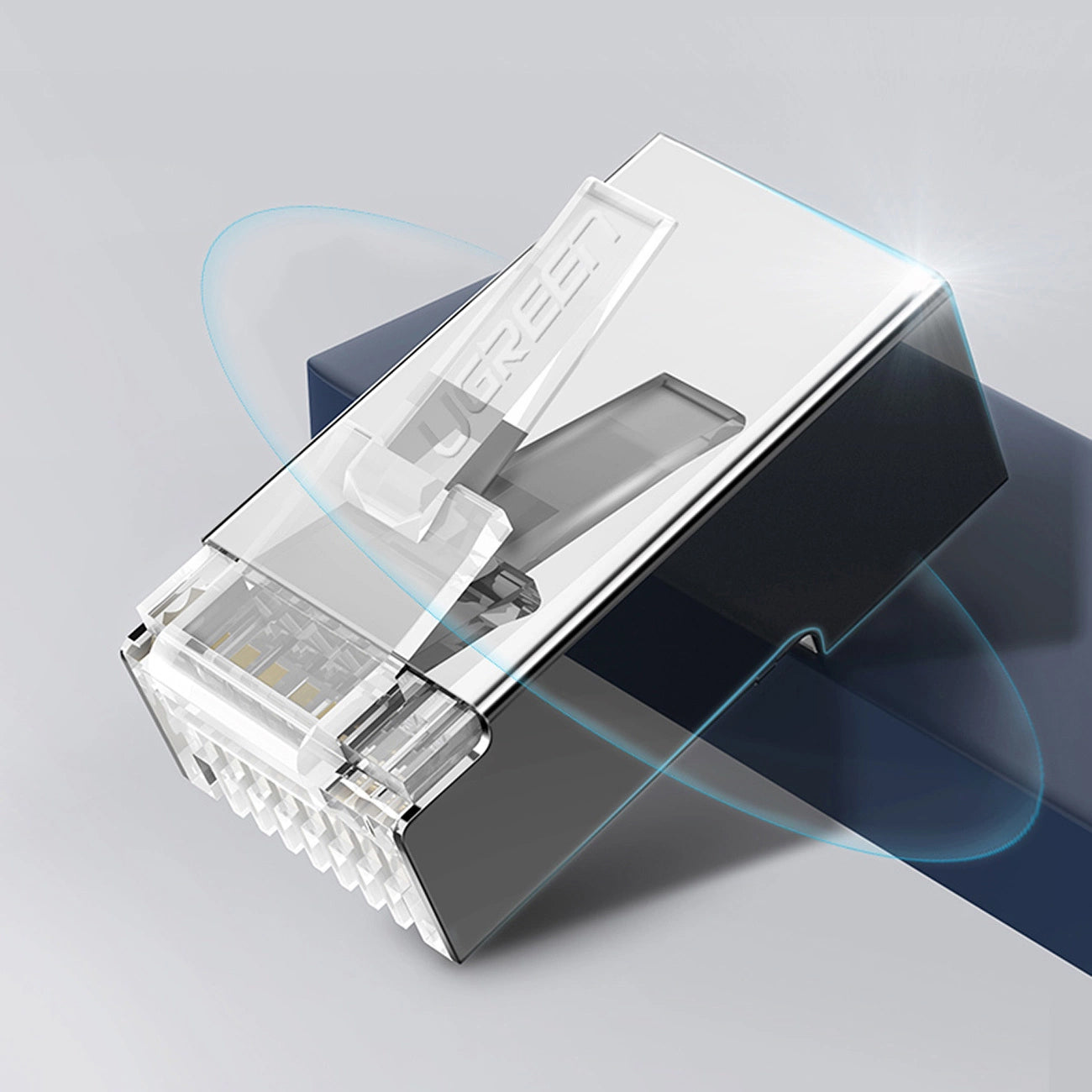 Síťový konektor UGREEN NW111, RJ45, Cat6, sada 50 kusů