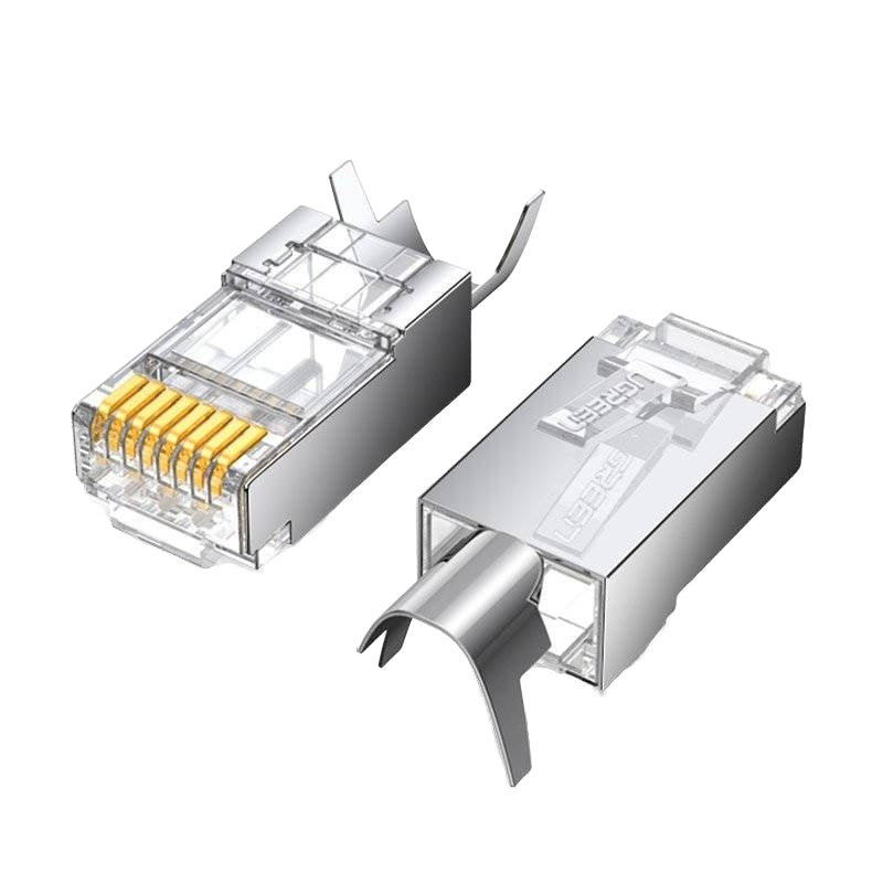Síťový konektor UGREEN NW123, RJ45, Cat6A/7, sada 10 kusů