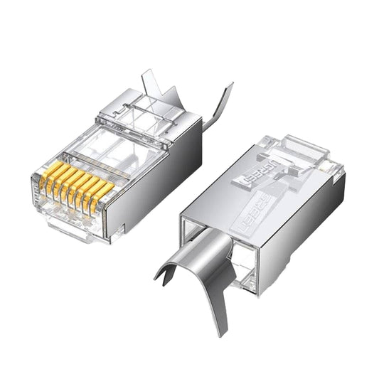 Síťový konektor UGREEN NW123, RJ45, Cat6A/7, sada 10 kusů