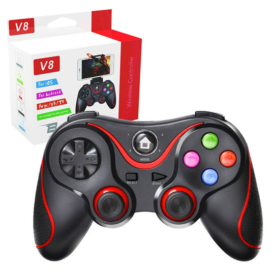 Ovladač Techsuit V8, červený