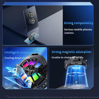 Chladič herního telefonu Techsuit P60, černý