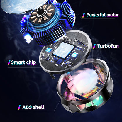 Chladič herního telefonu Techsuit P66, černý