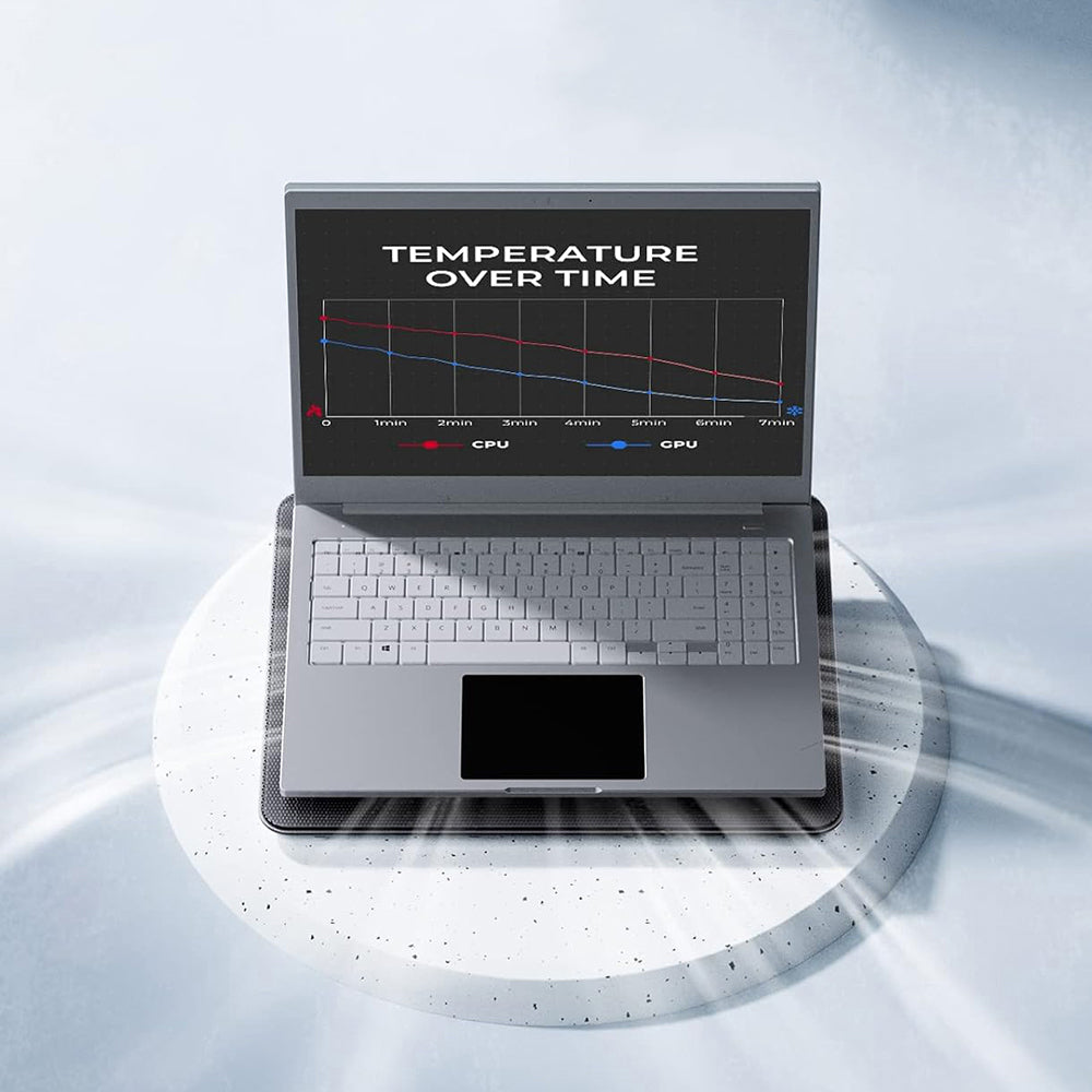 Chladič HAVIT F2067 pro laptop 9inch - 18.3inch, černý