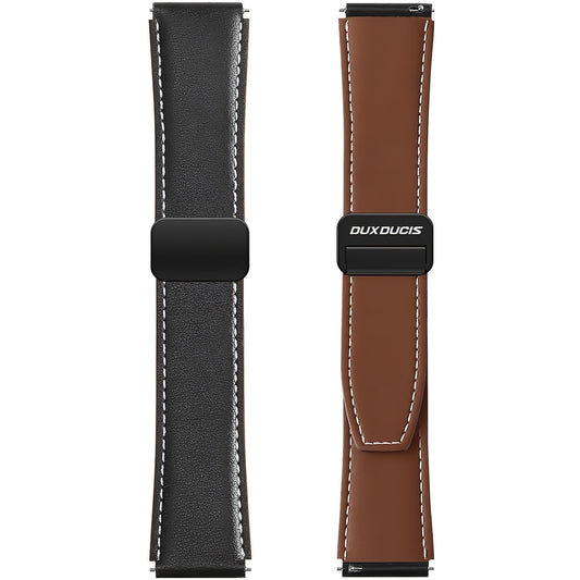Řemínek DUX DUCIS YA pro Samsung Galaxy Watch / Huawei Watch / Honor Watch Series, 22 mm, černý