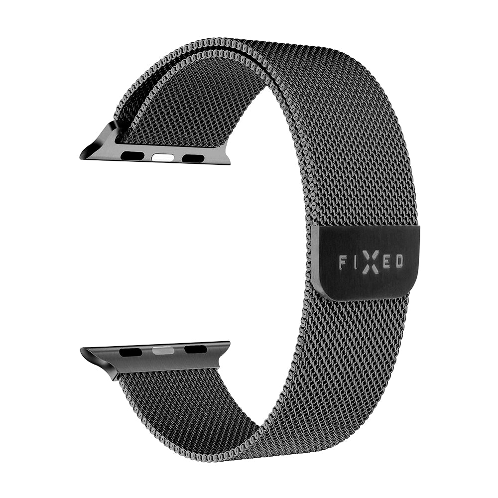 Fixed Mesh řemínek pro Apple Watch 42mm / 41mm / 40mm / 38mm Series, Černý