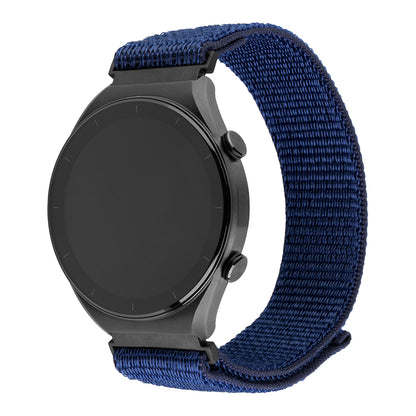 Fixed Nylon Sporty řemínek pro Huawei Watch / Xiaomi Watch Series, 22mm, Tmavě modrá