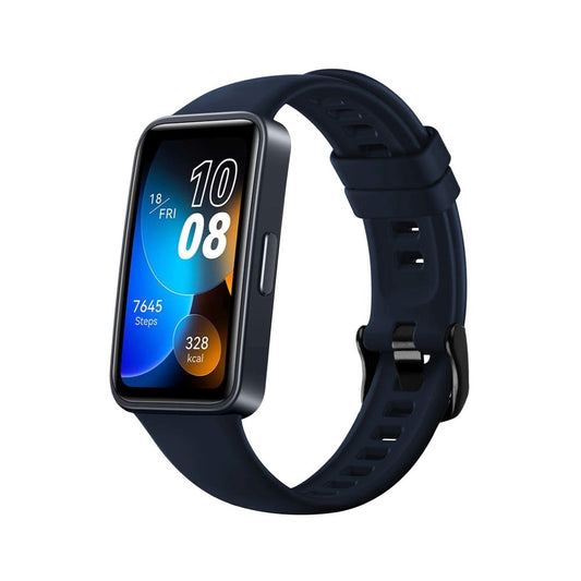 Fixed Silicone řemínek pro Huawei Band 10 / 9 / 8, Modrý