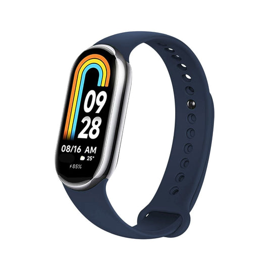 Fixed Silicone řemínek pro Xiaomi Smart Band 9 / 8, Modrý