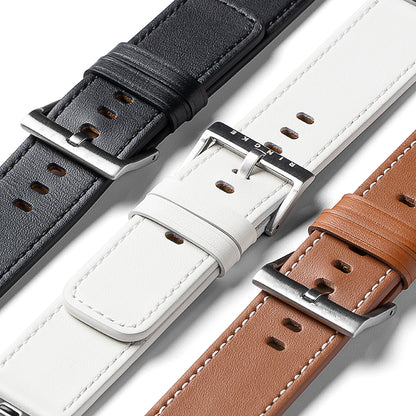 Ringke Leather One Strap for Apple Watch 49mm / 46mm / 45mm / 44mm / 42mm Series, Black