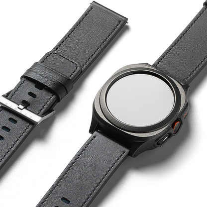 Řemínek Ringke One Basic Bold pro Fossil Watch / Mobvoi Watch / Suunto Watch Series, 24mm, Černý.