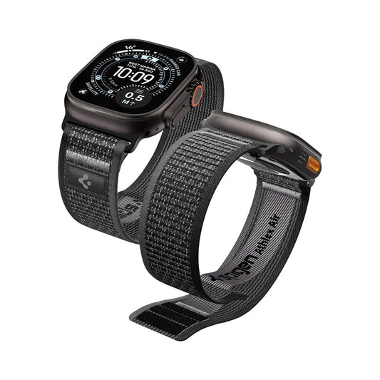 Řemínek Spigen Athlex Air 2 pro Apple Watch 49mm / 46mm / 45mm / 44mm Series, Šedý AMP11113