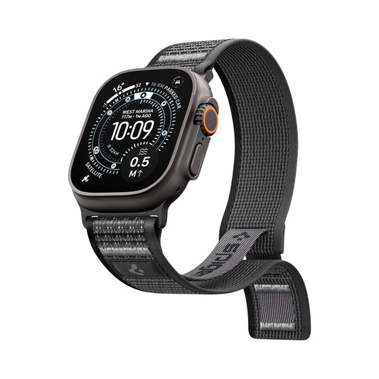 Řemínek Spigen Athlex Air 2 pro Apple Watch 49mm / 46mm / 45mm / 44mm Series, Šedý AMP11113