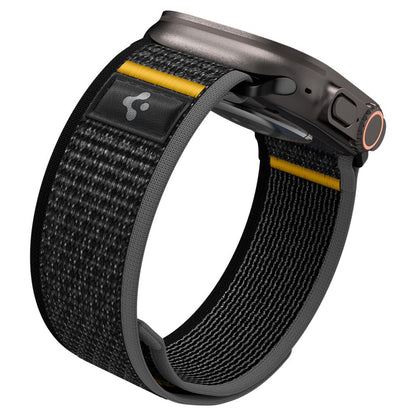 Popruh Spigen Athlex Air pro Apple Watch 49mm / 46mm / 45mm / 44mm Series, Černý