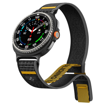 Popruh Spigen Athlex Air pro Samsung Galaxy Watch8 / Watch8 Classic Series, Černý