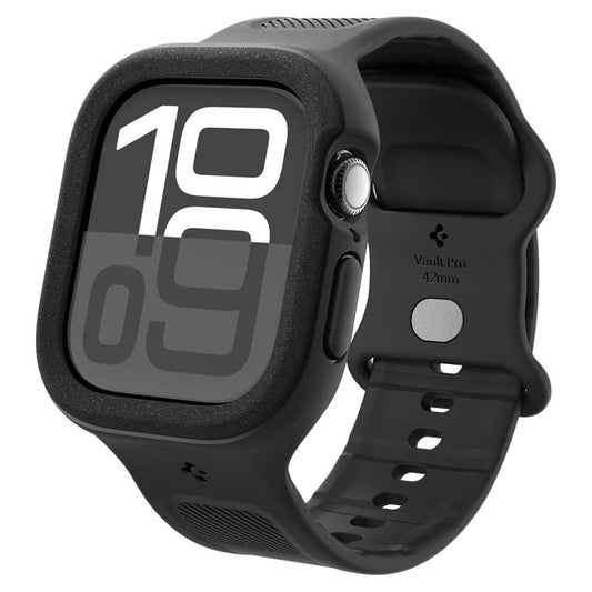 Pouzdro Spigen Caseology Vault pro Apple Watch Series 10 / 11 46mm, Matně černé