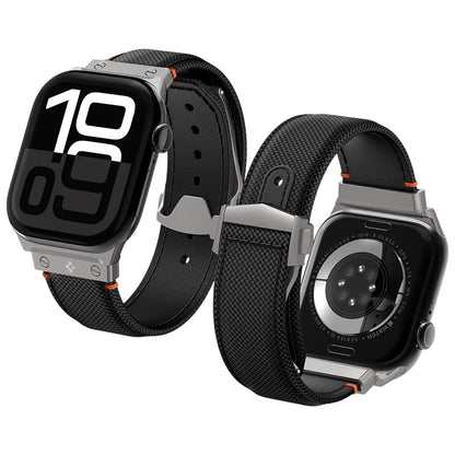 Řemínek Spigen Classic Fit pro Apple Watch 49mm / 46mm / 45mm / 44mm / 42mm Series, černý AMP09304