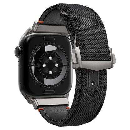 Řemínek Spigen Classic Fit pro Apple Watch 49mm / 46mm / 45mm / 44mm / 42mm Series, černý AMP09304