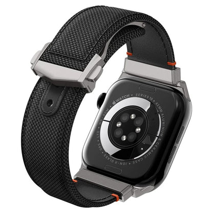 Řemínek Spigen Classic Fit pro Apple Watch 49mm / 46mm / 45mm / 44mm / 42mm Series, černý AMP09304