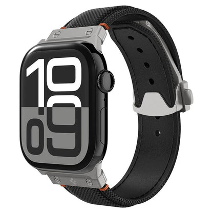 Řemínek Spigen Classic Fit pro Apple Watch 49mm / 46mm / 45mm / 44mm / 42mm Series, černý AMP09304