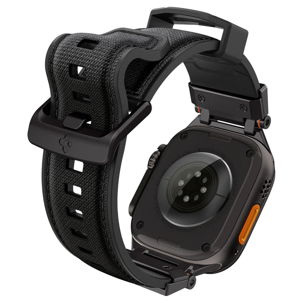 Řemínek Spigen DuraPro Armor pro Apple Watch 49mm / 46mm / 45mm / 44mm / 42mm Series, černý AMP06065
