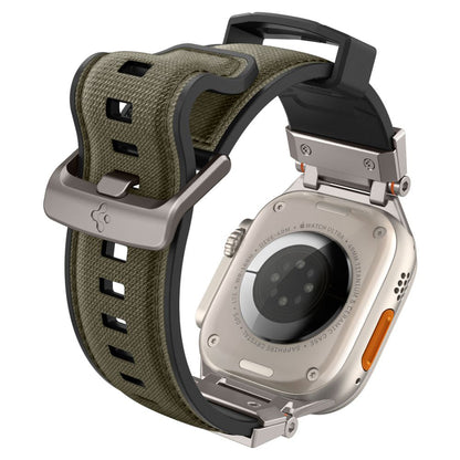 Popruh Spigen DuraPro Armor pro Apple Watch 49mm / 46mm / 45mm / 44mm / 42mm Series, zelený