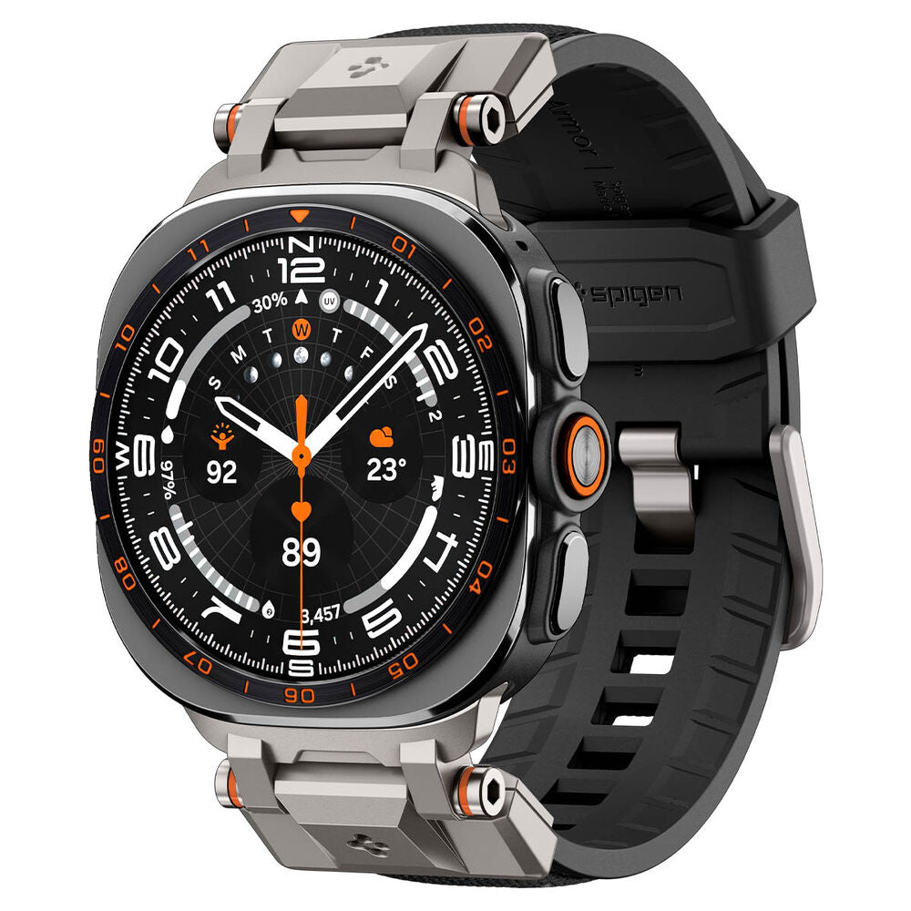 Řemínek Spigen DuraPro Armor pro Samsung Galaxy Watch Ultra Series, černý AMP11615