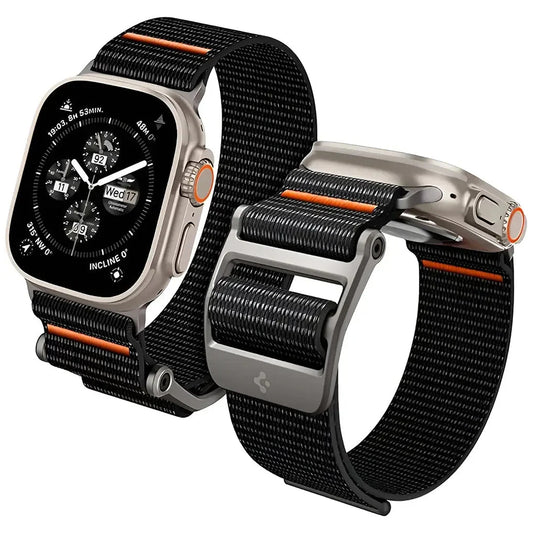 Řemínek Spigen DuraPro Flex pro Apple Watch 49mm / 46mm / 45mm / 44mm Series, černý AMP05981